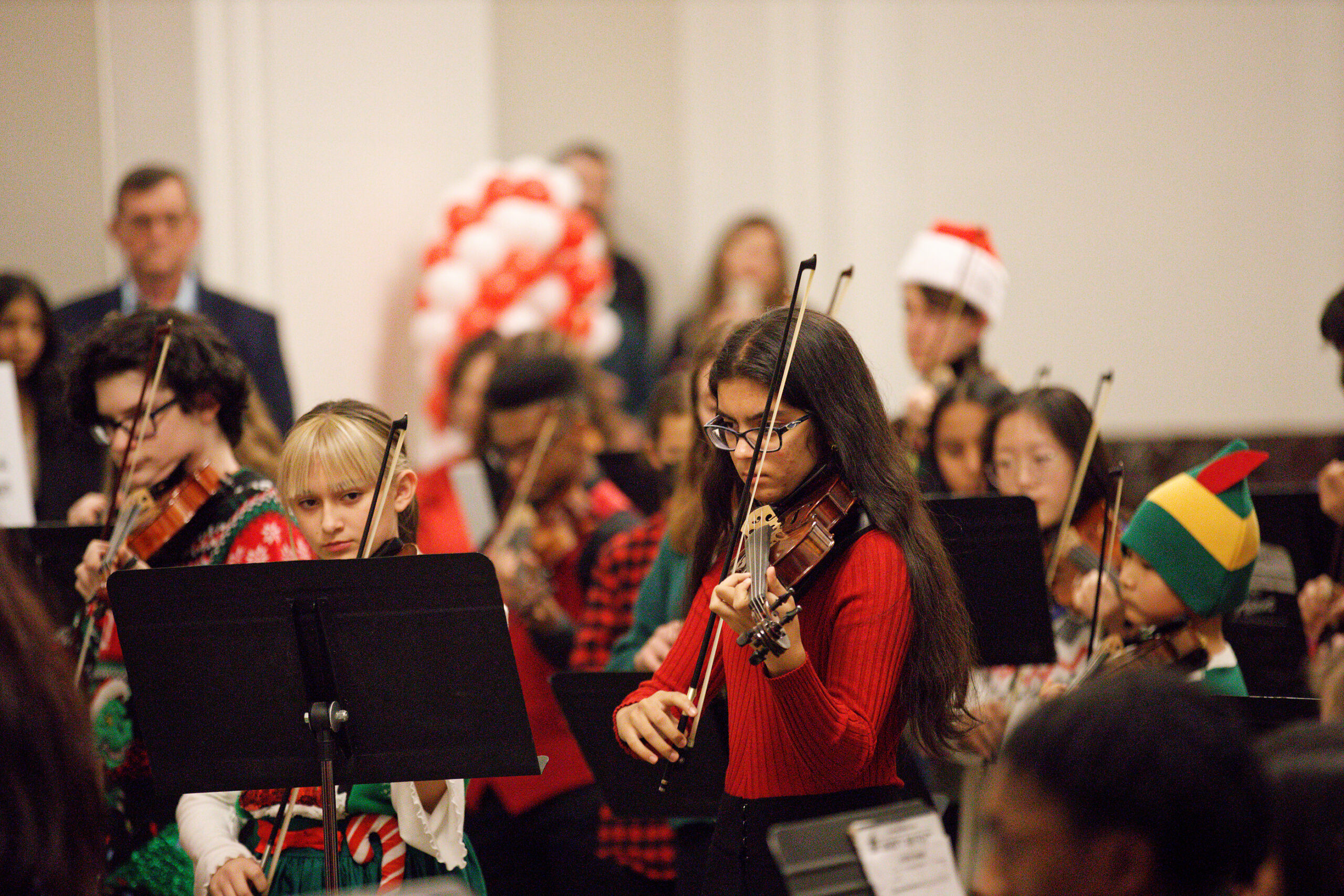 ASOYE: Academy Orchestra Lobby Performance at ASO Home for the Holidays